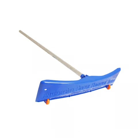 Avalanche Big Rig Rake Avalanche Deluxe Roof Rake | 24 in x 20 ft | Poly Wheels | East End ...